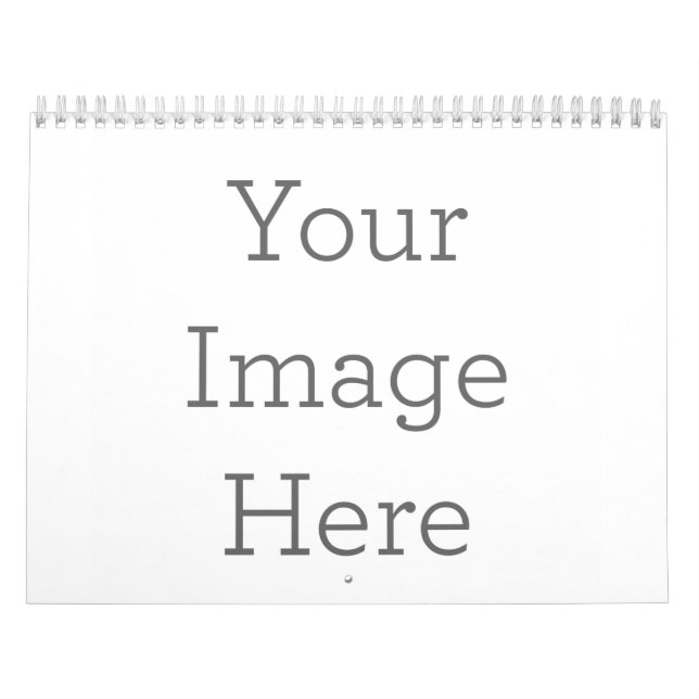Two Page MediumCalendar, White (Cover)
