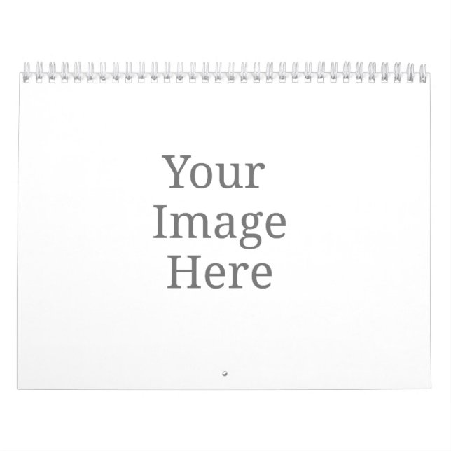 create your own  medium 12 month calendar (Cover)
