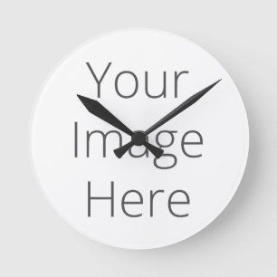 Create Your Own Medium Round Clock