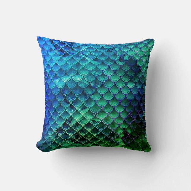 Create Your Own Mermaid Décor Personalised  Cushion (Front)