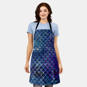 Create Your Own Mermaid Glitter Mum Girlfriend Apron
