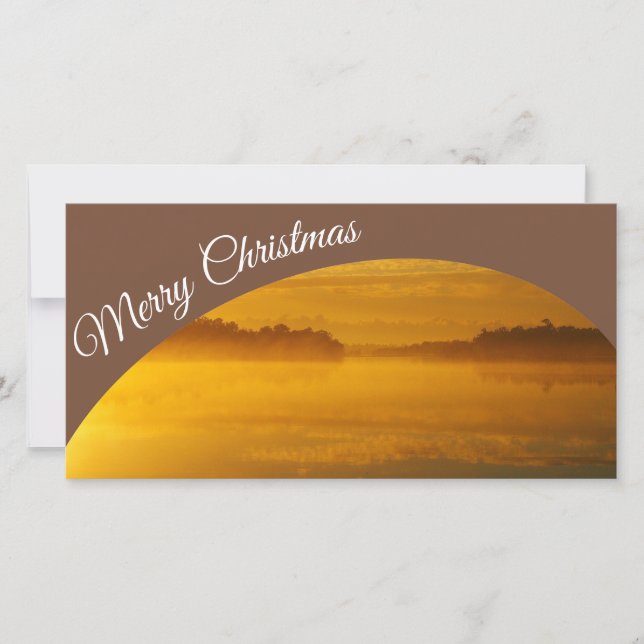 Create your own Merry Christmas photo card (Front)