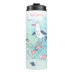 Create Your Own Message in a Bottle & Seagull