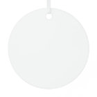 Create Your Own Metal Circle Ornament with Ribbon