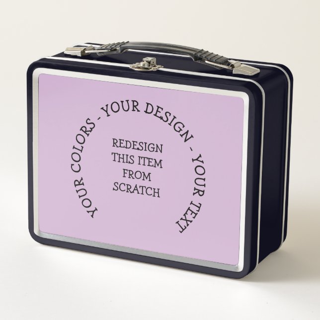 Create Your Own Metal Lunch Box (Front)