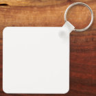 Create Your Own Metal Square Keychain,