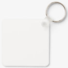 Create Your Own Metal Square Keychain,