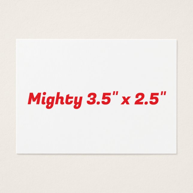 Create Your Own Mighty, 3.5" x 2.5" (Front)