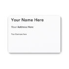 Create Your Own Mighty 3.5" x 2.5" Business Cards