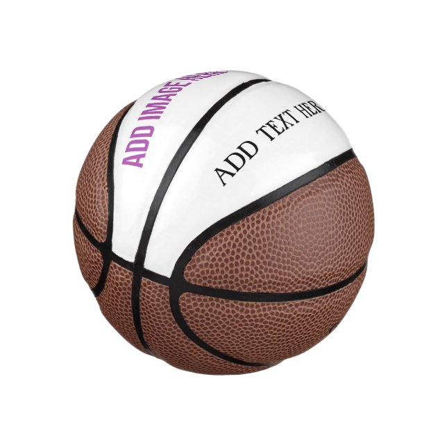 Create Your Own Mini Basketball (Angled)