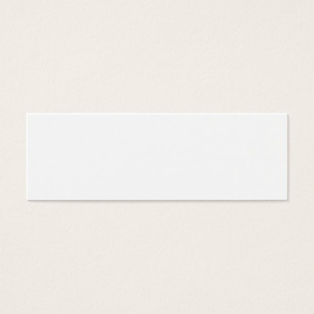 Create your own mini bookmark (Front)