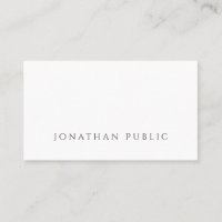 Create Your Own Minimalist Beautiful Plain Luxury