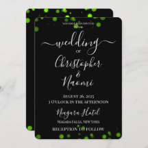 Create Your Own Minimalist Bokeh Edge Wedding