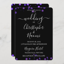 Create Your Own Minimalist Bokeh Edge Wedding