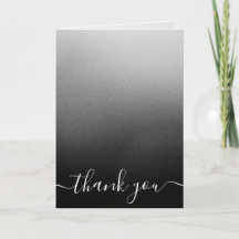 Create Your Own Minimalist Ombré Fade Thank You