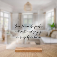 Create Your Own Minimalist Script Custom Quote