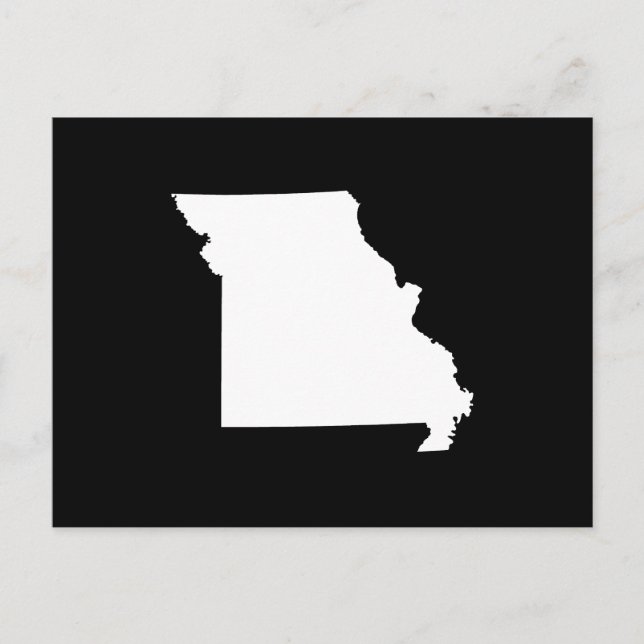 Create Your Own Missouri Moving Announcement Postcard (Front)