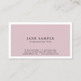 Create Your Own Modern Elegant Simple Design Business Card