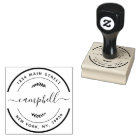 Create Your Own Modern Family Name Return Address