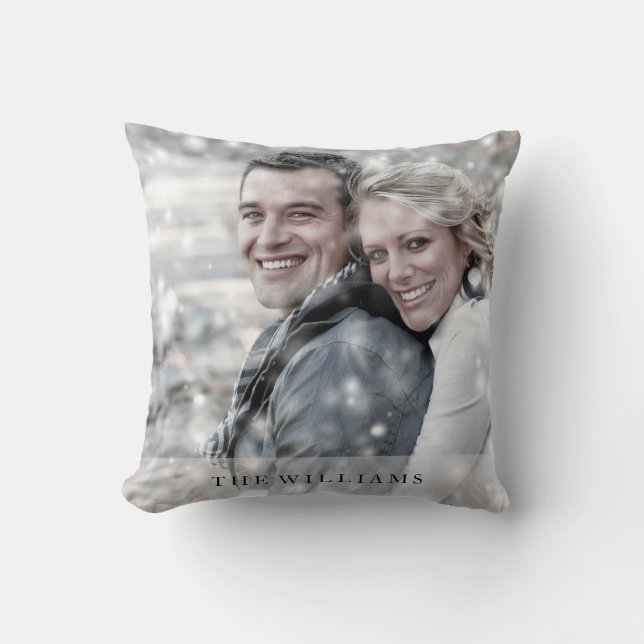 Create Your Own Modern Photo Custom Cushion (Front)