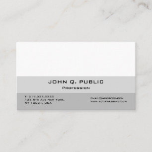 Create Your Own Modern Professional Elegant Business Card