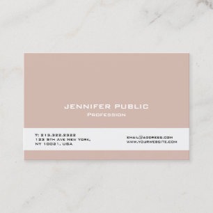 Create Your Own Modern Professional Elegant Business Card