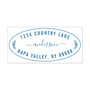 Create Your Own Modern Return Address Self-inking Stamp