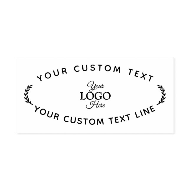 Create Your Own Modern Round Return Rubber Stamp (Imprint)