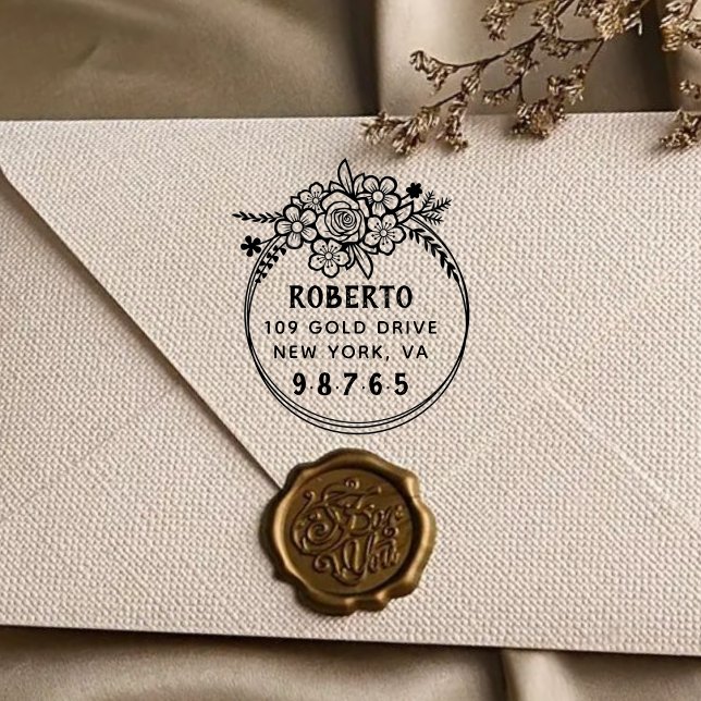 Create Your Own Modern Round  Self-inking Stamp (Creator Uploaded)