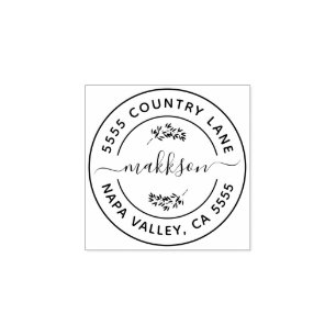 Create Your Own Modern Rubber Stamp