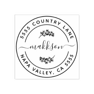 Create Your Own Modern Rubber Stamp