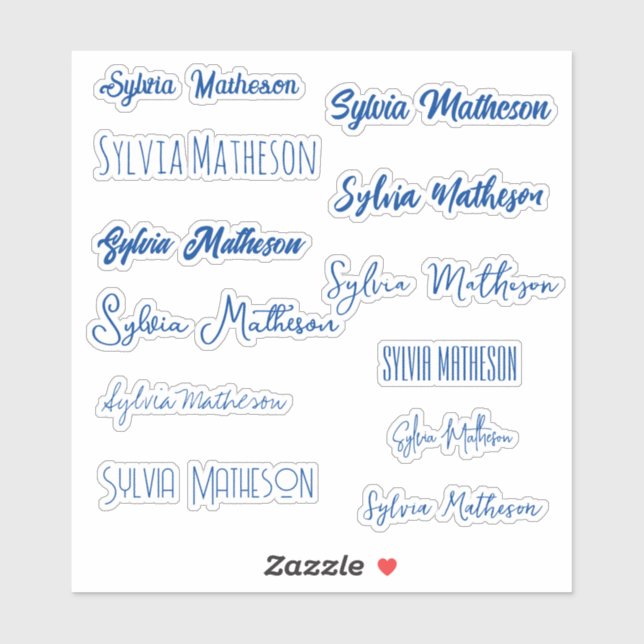 Create Your Own Modern Stylish Name  (Sheet)
