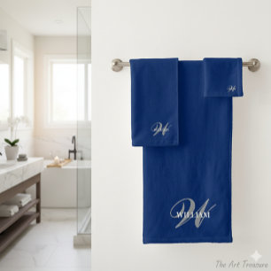 Create Your Own Monogram Color Match Teal  Bath To Bath Towel Set