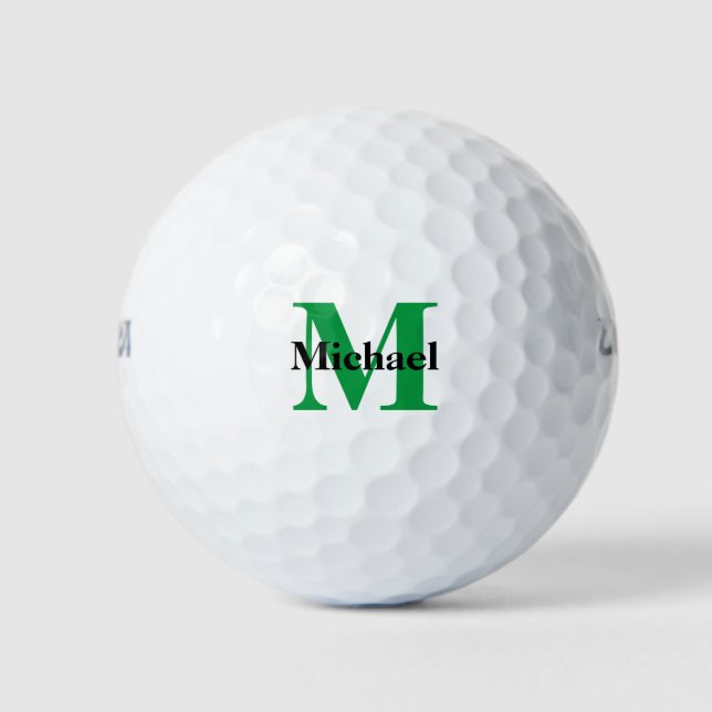 Create Your Own Monogram Golf Balls (Front)