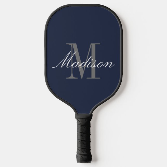 Create Your Own Monogram Initial Name  Pickleball Paddle (Front)