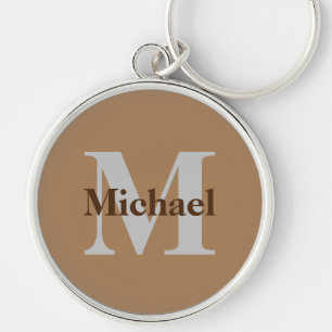 Create Your Own Monogram Key Ring