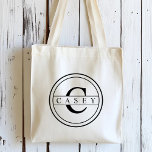 Create Your Own Monogram Personalised Tote Bag<br><div class="desc">Personalise this tote bag with your name or text. For more advanced customisation of this design,  Please click the "Customise" button above!</div>