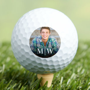 Create Your Own Monogram Photo Golf Balls