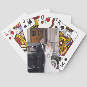 Create Your Own Monogram Photo Playing Cards