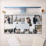 Create Your Own Monogrammed 8-Photo Collage Desk Mat<br><div class="desc">Elevate your workspace with our Monogrammed 8-Photo Collage Desk Mat! Personalise your desk area with cherished memories and your unique monogram. Perfect for work or study spaces,  it adds a personal touch to your productivity. Design yours today and turn your desk into a canvas of inspiration!</div>