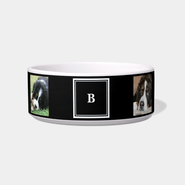 Create your own monogrammed photo bowl (Front)