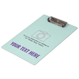 Create Your Own Moonlight Jade Pastel Clipboard