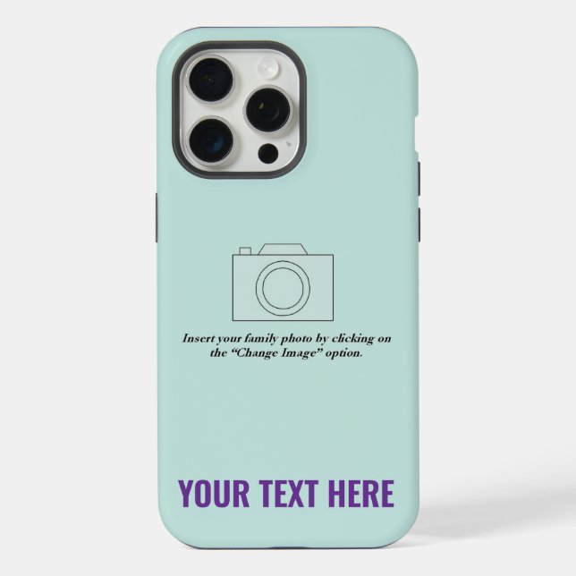 Create Your Own Moonlight Jade Pastel  iPhone Case (Back)