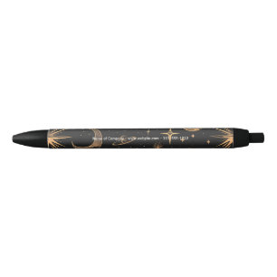 Create Your Own Moons & Planets Celestial Black Ink Pen