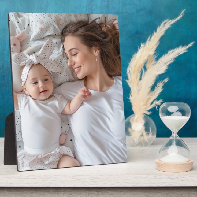 Create Your Own Mother's Day Photo Plaque (Side)