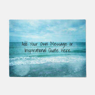 Create Your Own Motivational Inspirational Quote Doormat