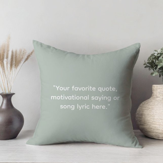 Create Your Own Motivational Quote Cushion (Creator Uploaded)
