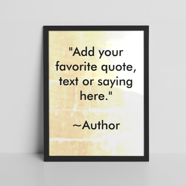 Create Your Own Motivational Quote Poster (Creator Uploaded)