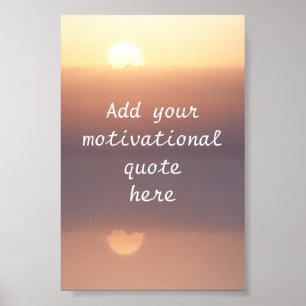 Create your own motivational quote poster