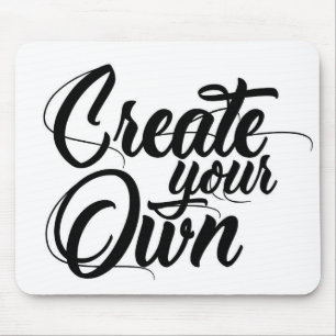 Create Your Own Mouse Mat